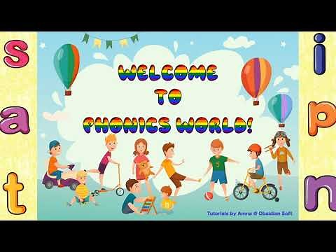 Jolly Phonics Sounds Group 1 | Phonics for Kids | Learn phonics | Phonics Fun | Free worksheets