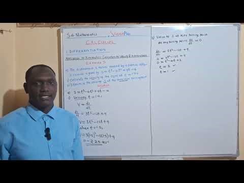 Application to Kinematics Example 5a