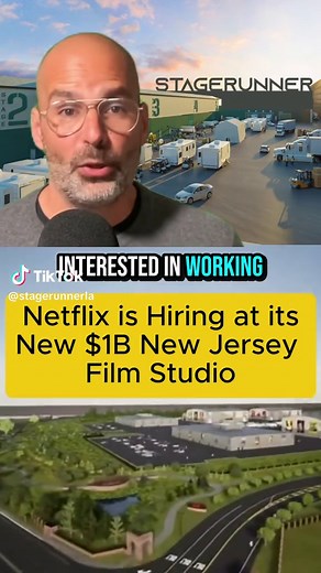 Netflix Hiring at $1B Film Studio in New Jersey