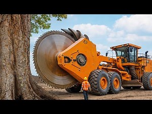 Inside Dangerous Forest Logging on Steep Mountain Terrain (Full Process)