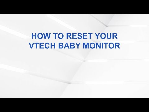 How to Reset Your VTech Baby Monitor