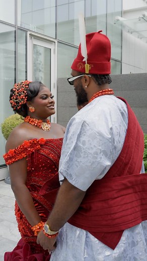 Africa's Top Wedding Website on Instagram: "Bola and Chuks are serving style and chemistry in their second look 🥹❤️ Bride: @black_vinolah Groom: @aboutchuks Planner: @events_by_caulcrick Coordinator: @spotlightzevents Makeup: @vickysglampro Hair: @hairbybeautybrides Photography: @gknphotos Videography: @dynamicyomi Content Creators @otmediaproduction @behindtheessenceofficial @thecontentscence.co DJ: @djyuh_ MC: @tosinopaleke Bridal assistant: @luxebridalassist Live Band: @babatunde_anomatopia