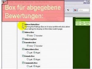 Tutorial - You Tube anmelden Profil anlegen