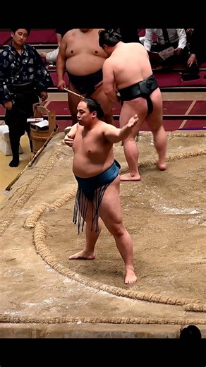 琴栄峰の四股！宝富士引退披露大相撲