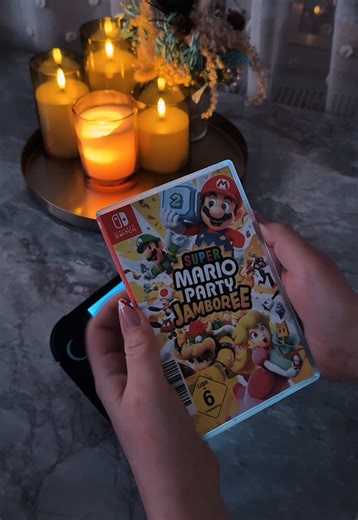 Cozy ASMR Gaming with Switch 2 – Mario Party Jamboree