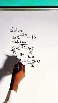 Natural logarithm #maths #mathmath #video