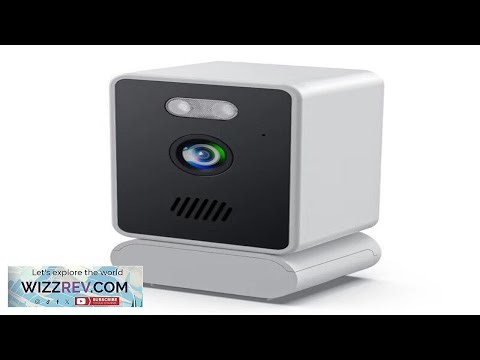 Guudgo 3MP 2K Mini Window Security Camera Wireless WiFi HD Night Vision