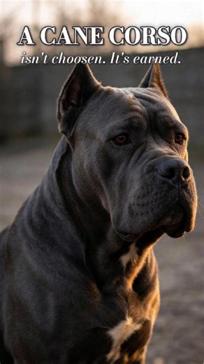 You don’t choose a Cane Corso by accident. This is a breed built on responsibility, presence, and earned trust. They don’t seek attention. They don’t offer blind obedience. They observe. They assess. They protect what matters. A Cane Corso bonds deeply—to its family, its home, its purpose. That loyalty isn’t forced. It’s earned through consistency and leadership. This isn’t a dog for everyone. And that’s exactly the point. 🐾 If you understand what that commitment means, you already know why thi