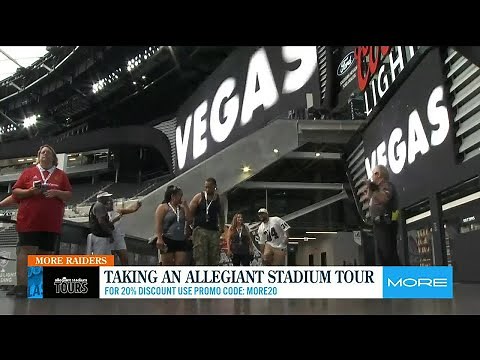 Take a tour of Allegiant Stadium