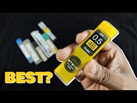 Mechanical Pencil Lead Comparison | The Best Lead You Can Buy? | naga2hands