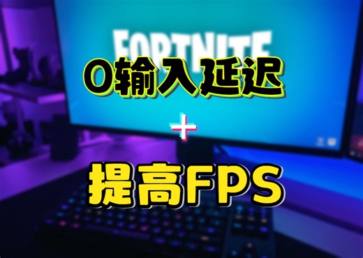 如何获得0输入延迟 提高FPS？（成为游戏糕手）