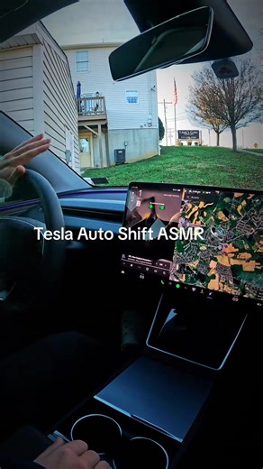 Tesla Auto Shift ASMR #tesla #asmr | Teslarati
