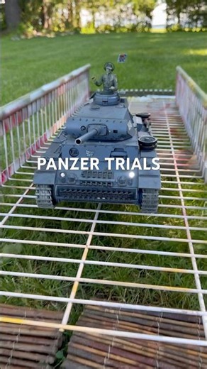Panzer III L vs The Mini Tank Course! 😳 Side View Shows Every Obstacle