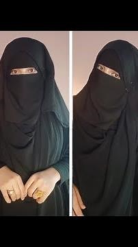 Niqab Tutorial | Eye Cover Niqab | Full Coverage | Hijab Style With 3 Layer Niqab | Saudi Niqab