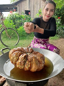 32K views · 587 reactions | Cooking pumpkin dessert recipe and eat recipe | Fox TV | Facebook