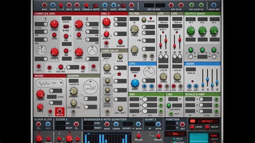 Reason Studios Reason 12模块化音乐工作站编曲软件REASON12模块演示2