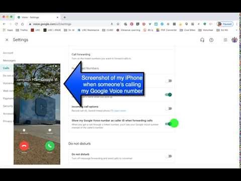 Google Voice: IMPORTANT Settings!