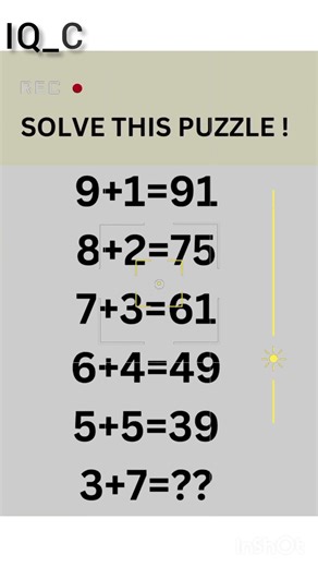 Only Genius Can Solve This 😱 | IQ Test Puzzle | Comment Your Answer.