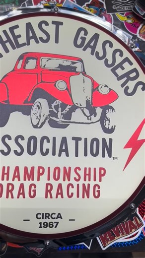 106 reactions · 11 shares | Printed on polished stainless steel with a powder coated aluminum backing made easy to mount! Large 14” diameter! Available for the first time at @shadysidedragway THIS FRIDAY & SATURDAY at the official GEAR merchandise trailer! $60 while they last! | Southeast Gassers Gear | Facebook