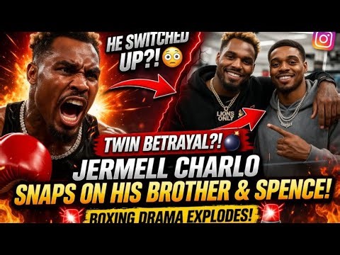 🔥 Jermell Charlo SNAPS On His Twin & Errol Spence?! Boxing Drama EXPLODES 😳🥊
