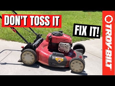 Troy Bilt Lawn Mower Won't Start | TB110 Won't Start