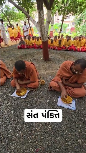 સંત પંક્તિ | Nilkanthdham #rasoi #thal #explore #nature #travel #narmada #vlog #santos