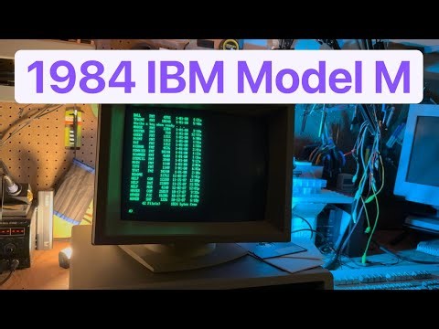 What does an IBM Model M smell like?