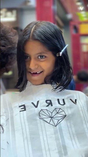 ✨ Adorable Kids Bob Haircut | Cute & Stylish Transformation 👧#bobhaircut#kidshaircut#haircutshorts