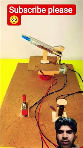 Real working mini missile launcher #shorts #viral #missile