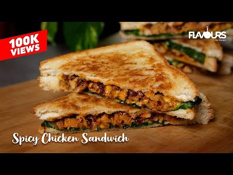 Chicken Sandwich | How to make Chicken Sandwich | Easy Spicy Chicken Sandwich