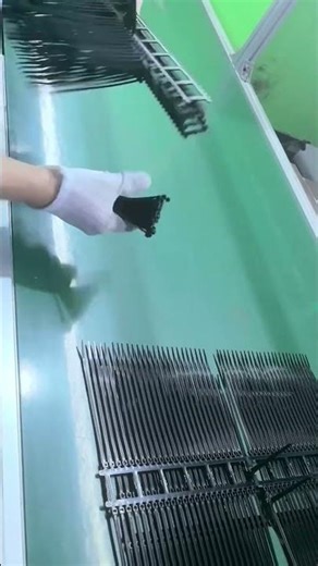 Black Nylon Cable Tie Manufacturing Process #CableTie #Industry #fyp#cabletiefactory #MadeinChina