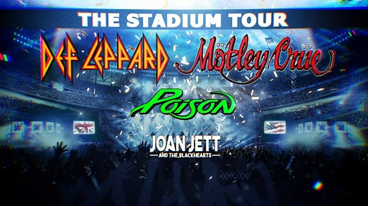 494K views · 18K reactions | IT’S HAPPENING  The Stadium Tour with Motley Crue, Poison, & Joan Jett and the Blackhearts kicks off in June - including 5 new dates added! Pre-sales start tomorrow, general on-sale Friday Feb 25. Hit DefLeppard.com for all dates + info. NEW DATES: Aug 08 Toronto, ON Aug 16 Indianapolis, IN Sep 02 Vancouver, BC Sep 04 Edmonton, AB Sep 09 Las Vegas, NV Def Leppard VIP Packages available. | Def Leppard | Facebook