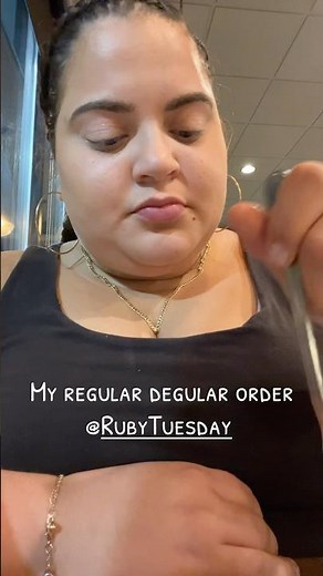 What I eat at ruby Tuesday’s