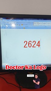 Magic Trick Ms Word Doctor Logo Short cut key #computer #typing #basic #excel #education #viralreels #motivation #knowledge #exceltips #shortreels珞like♥️andfollow | Jeetu Singh | Facebook