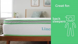 Watch LINENSPA 10 Inch Latex Hybrid Mattress on Amazon Live