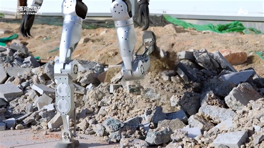 13 reactions | A full-size humanoid robot from Shenzhen company LimX Dynamics (逐际动力) just walked across a messy construction-site dirt mound like it was nothing. Based on publicly disclosed specs, LimX Oli stands about 165 cm tall, weighs around 55 kg, and features 31 degrees of freedom — yet it kept its balance through every uneven step, no wobble, no hesitation. Video from 逐际动力 | ShenzhenStory | Facebook
