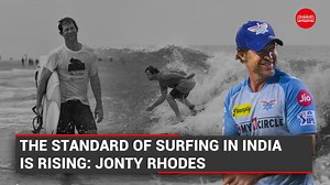 Recently, Mahabalipuram beach in Tamil Nadu hosted the World Surf League (WSL) event for the first time in India. Jonty Rhodes, the avid surfer and the ambassador of the Surfing Federation of India, spoke with Indraneel Das, Sports editor of TNIE, about his surfing journey, the rise and rise of Indian surfing, and more. | The New Indian Express