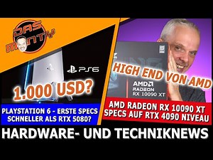 Finally, AMD High End - RX 10090 XT Specs | Playstation 6 Specs faster than RTX 5080? | RTX 5050 Ti