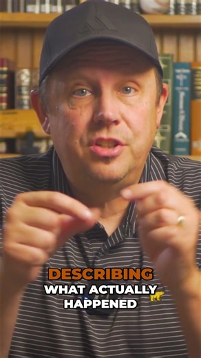 Bible Narratives: Descriptive vs. Prescriptive Truths #shorts