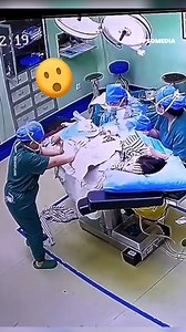 The doctor remained calm and continued the surgery as a powerful earthquake shook the hospital. | Positive
