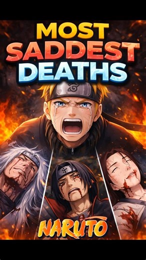 Most Saddest Deaths in Naruto😢 Heartbreaking Moments💔 #shorts #naruto #anime #sad #emotional #viral
