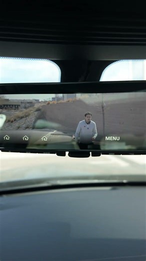 Rear View mirror or camera? #infiniti #automobile