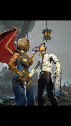 Supergirl vs Chainsaw Man MK 1