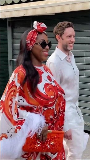 New Collection Aperol Color of Dolce & Gabbana Taormina Alta Sartoria fashion Show