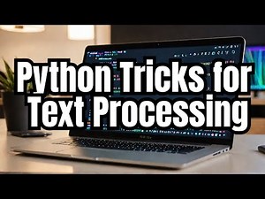 Python Tricks That Make Text Processing Fun!