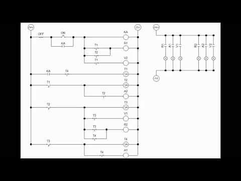 SEMÁFORO EN LADDER.