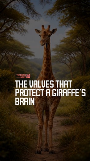 The Valves That Protect a Giraffe’s Brain - How do giraffes push blood to their brains, control extreme pressure, and use special valves to avoid brain damage when they bend down? | The Brain Maze