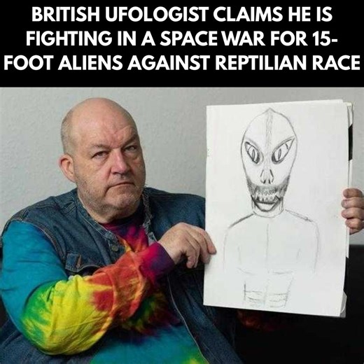 6.3K views · 115 reactions | British UFOlogist Claims He Is Fighting In A Space War For 15-Foot Aliens Against Reptilian Race? #alien #UFO #paranormal #ancientaliens #mystery | Mysteries Unraveled | Facebook