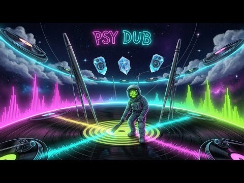 PSY DUB 🌌 Healing Reggae Dub with Psychedelic Echo to Recharge, Reflect, and Realign