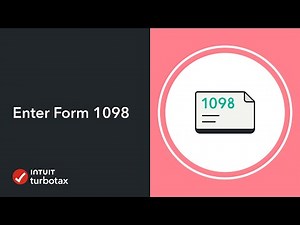 Where do I enter a 1098 form? - TurboTax Support Video